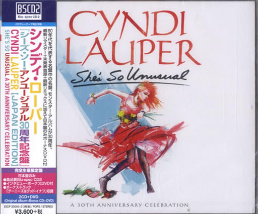 [2BSCD2+DVD] She's So Unusual 30th Anniv.Celebration Cyndi Lauper EICP-30040 NEW_1