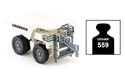 BorneLund SIKU T264 LeapHill Mining Truck SK1807 ABS White Miniature Car Toy NEW_4
