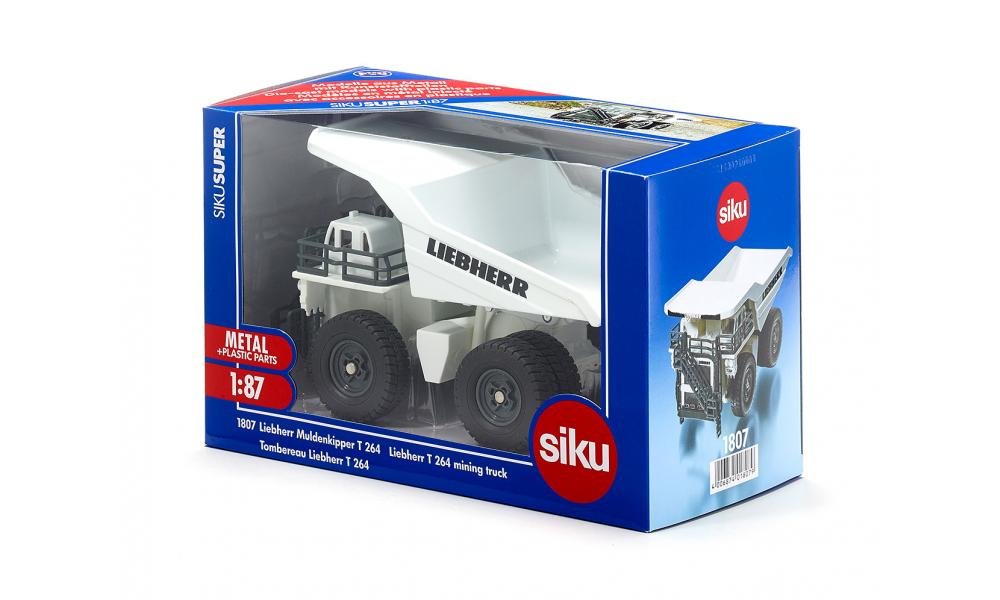 BorneLund SIKU T264 LeapHill Mining Truck SK1807 ABS White Miniature Car Toy NEW_5