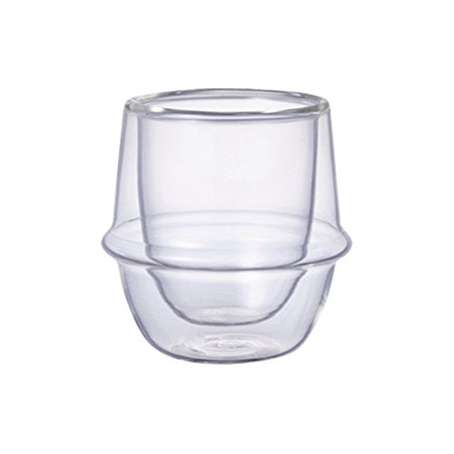 Kinto Kronos Double Wall Espresso Cup 80ml microwave & dishwasher safe 23104 NEW_1