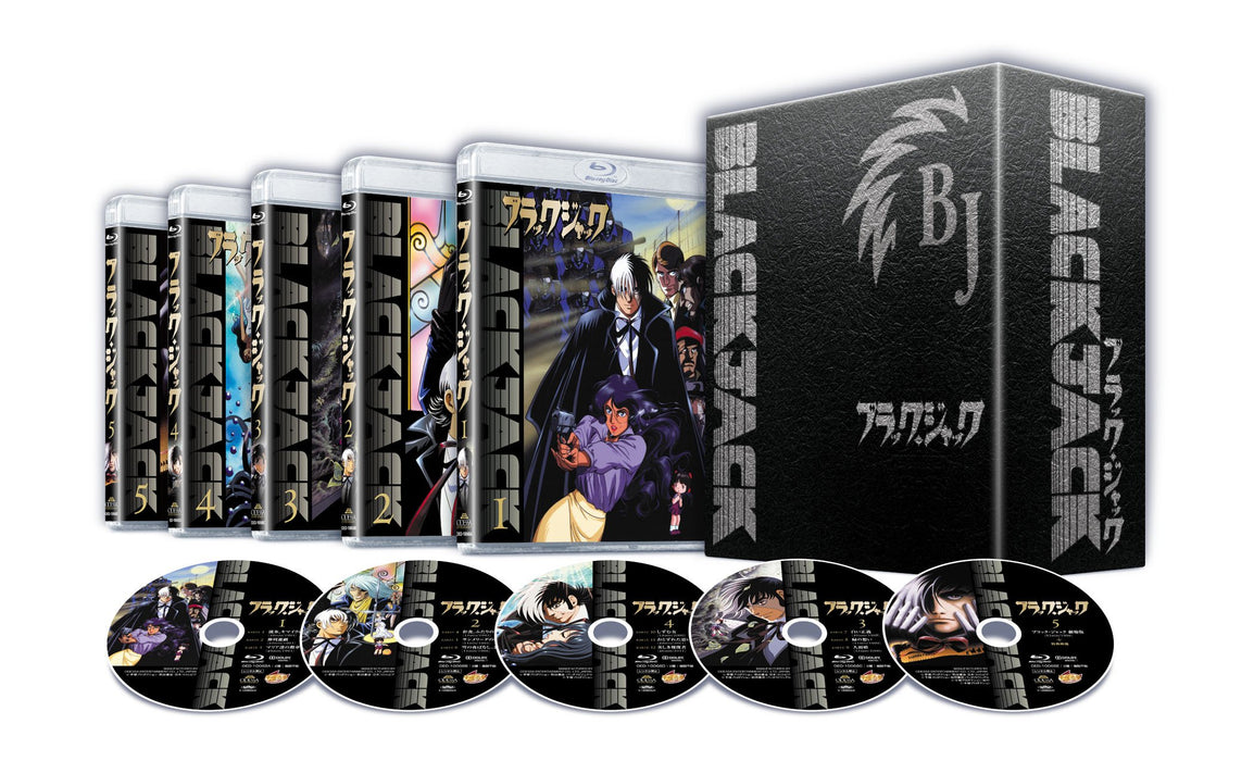 Black Jack Blu-ray BOX 5-disc OED-10068 Osamu Tezuka Comics Original Animation_1