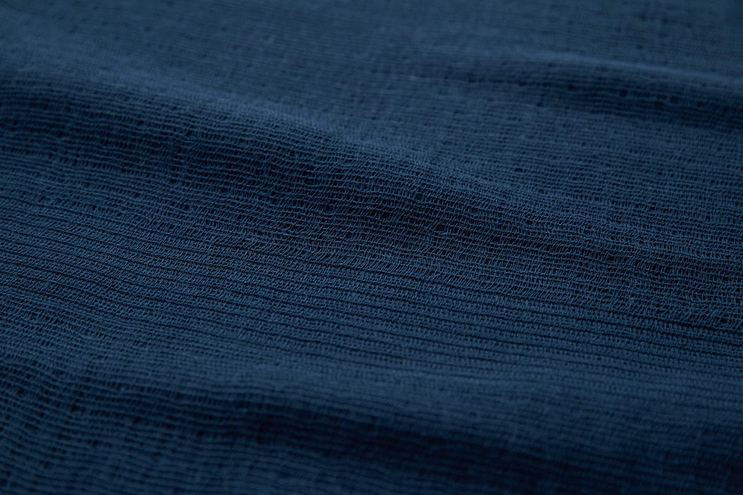 Miyazaki Towel Imabari Scarf 70 Season Series No.34 Navy L160xW34cm Rectangle_3
