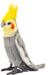 HANSA BH6470 Cockatiel Gray 18 Plush Doll Real Design Animal Doll Polyester NEW_1