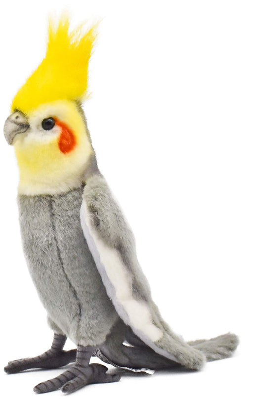 HANSA BH6470 Cockatiel Gray 18 Plush Doll Real Design Animal Doll Polyester NEW_1
