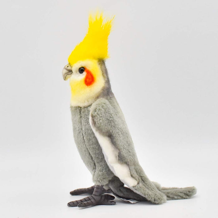 HANSA BH6470 Cockatiel Gray 18 Plush Doll Real Design Animal Doll Polyester NEW_2