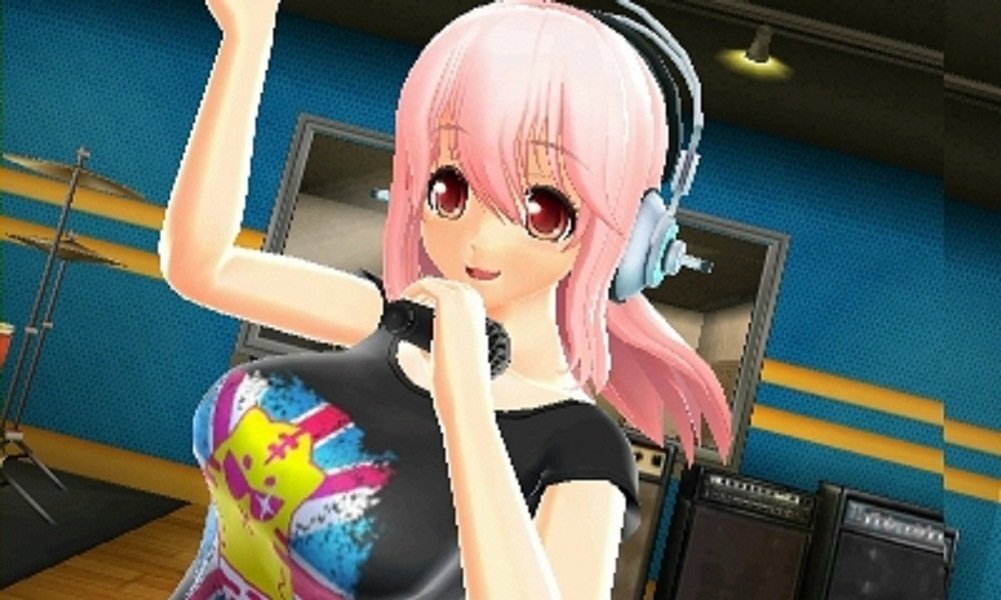 Nintendo 3DS Game Soni Pro Standard Edition CTR-P-BS2J Super Sonico Idol Produce_6