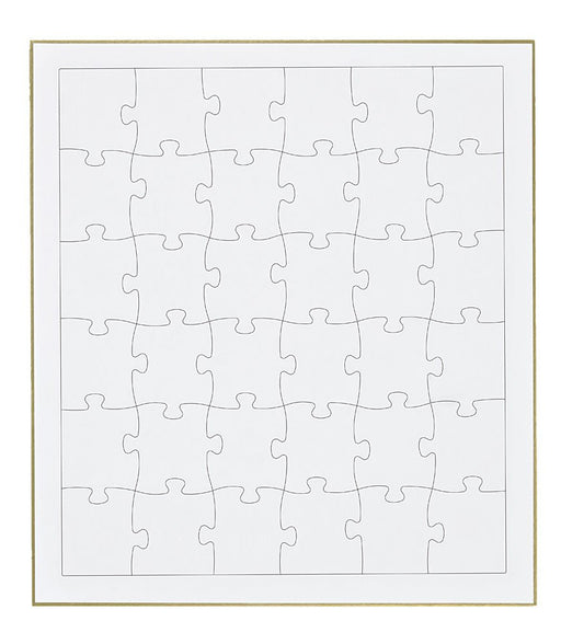 Beverly 36 pieces Jigsaw Puzzle for Message White 24.2x27.2cm WP-001 Original_1
