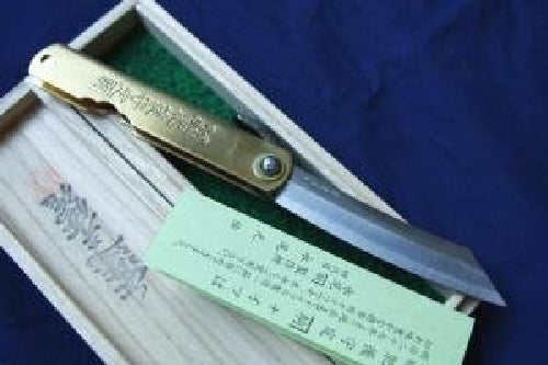 Higonokami Special multi-layer steel Folding Knife with Large Paulownia box NEW_1