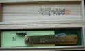 Higonokami Special multi-layer steel Folding Knife with Large Paulownia box NEW_3