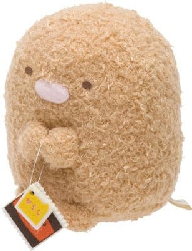 San-X Sumikko Gurashi Plush Doll Tonkatsu (Pork cutlet) 100x80x70mm ‎MP79701 NEW_1