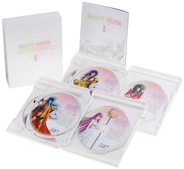 Saint Seiya Blu-ray BOX II 8-disc Limited Edition BCXA-888 Booklet Included NEW_1