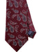 COLORATA Whale shark Pattern Tie Silk Jacquard Weave Animal Pattern Dark Red NEW_2