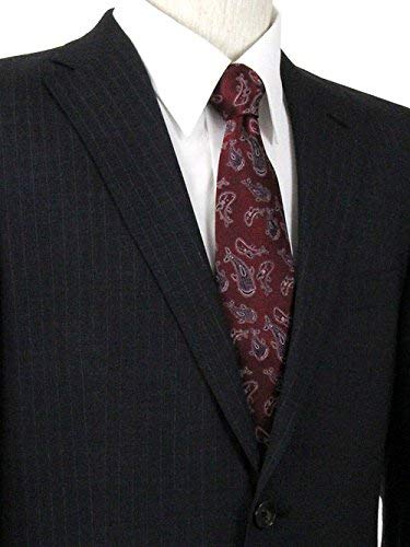 COLORATA Whale shark Pattern Tie Silk Jacquard Weave Animal Pattern Dark Red NEW_3