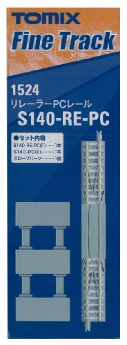 TOMIX N Gauge Relay Rail PC Rail S140-RE-PC F 1524 Model Railroad Supplies NEW_2