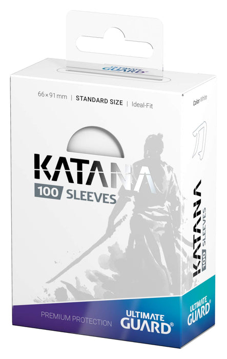 Ultimate Guard Katana Standard Size Card Sleeves Set of 100 Pcs White ‎UGD010111_3