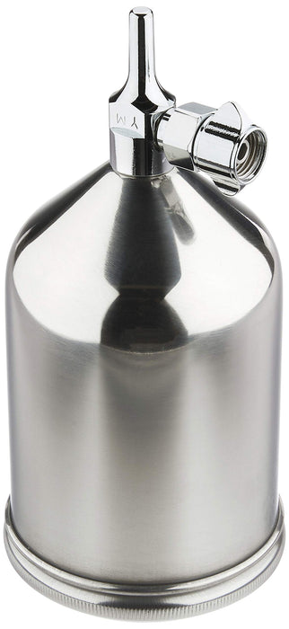 Anest Iwata Stainless Steel Gravity Cup with Legs PC400SB2LF Silver 400ml NEW_1