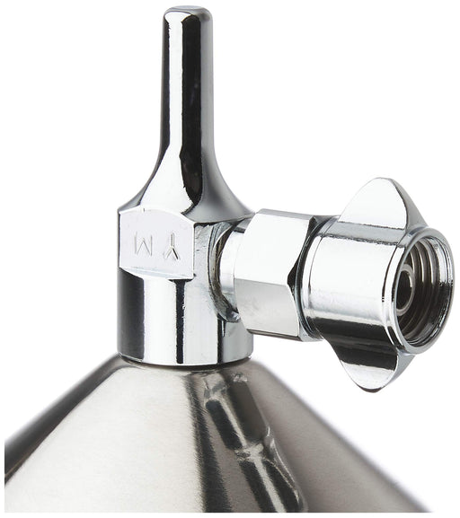 Anest Iwata Stainless Steel Gravity Cup with Legs PC400SB2LF Silver 400ml NEW_2