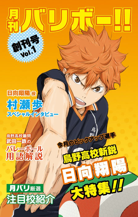 Haikyu!! vol.1 [Blu-ray Disc+CD] First Limited Edition TBR-24351D Animation NEW_2