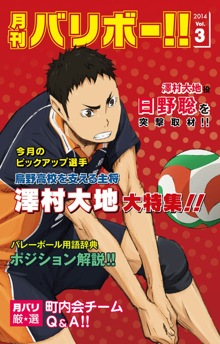 Haikyu!! vol.3 [DVD+CD] First Limited Edition TDV-24363D Volley Ball Animation_3