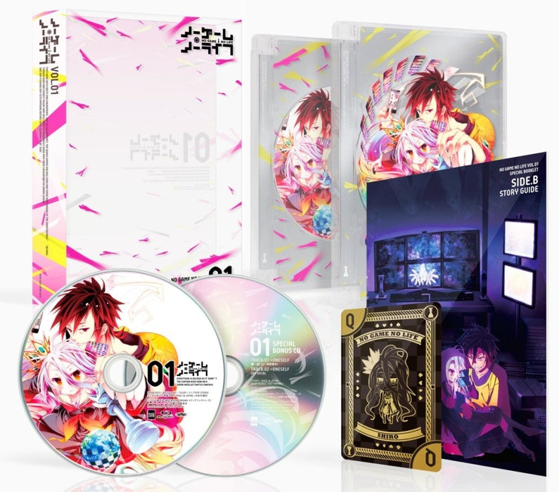 No Game No Life I [DVD] Standard Edition MFBN-19 Battle Fantasy Animation NEW_1