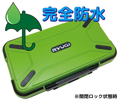 RYUGI Tackle Box BRT050 R-TANK XL size L160xM95xT47mm Green Fishing Supplies NEW_2