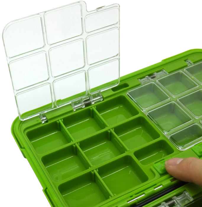 RYUGI Tackle Box BRT050 R-TANK XL size L160xM95xT47mm Green Fishing Supplies NEW_3