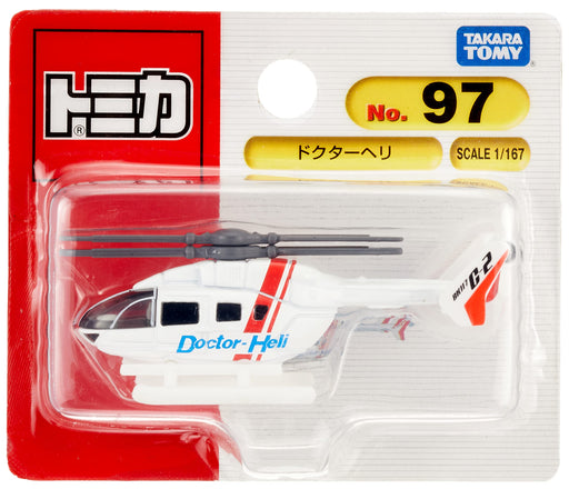 Takara Tomy Tomica No.97 Doctor Helicopter Blister Pack Miniature Car 43227-1690_1