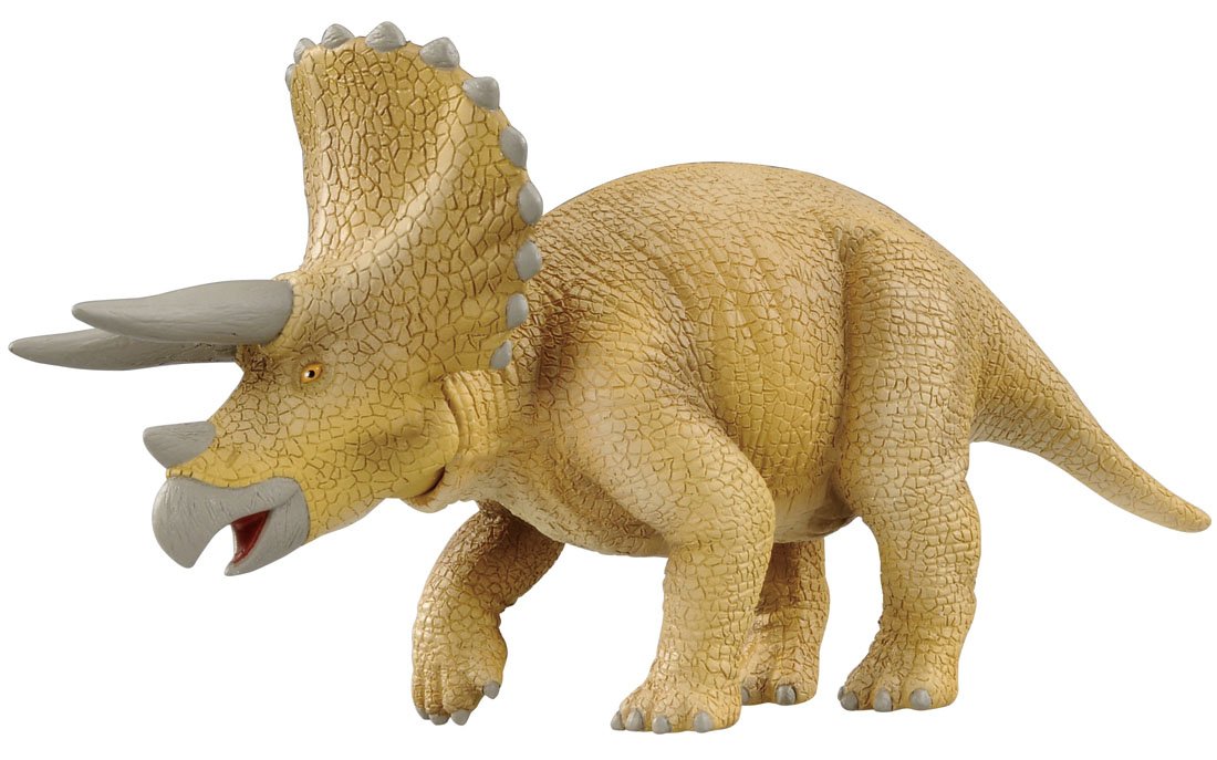 Takara Tomy Ania AL-02 Triceratops 496274 Plastic Realistic Design Animal Figure_1