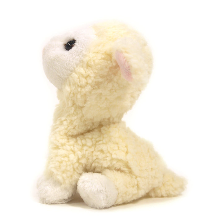 SUN LEMON Fluffies Plush Doll S size 15x16x15cm Sheep P-8501 Polyester White NEW_2