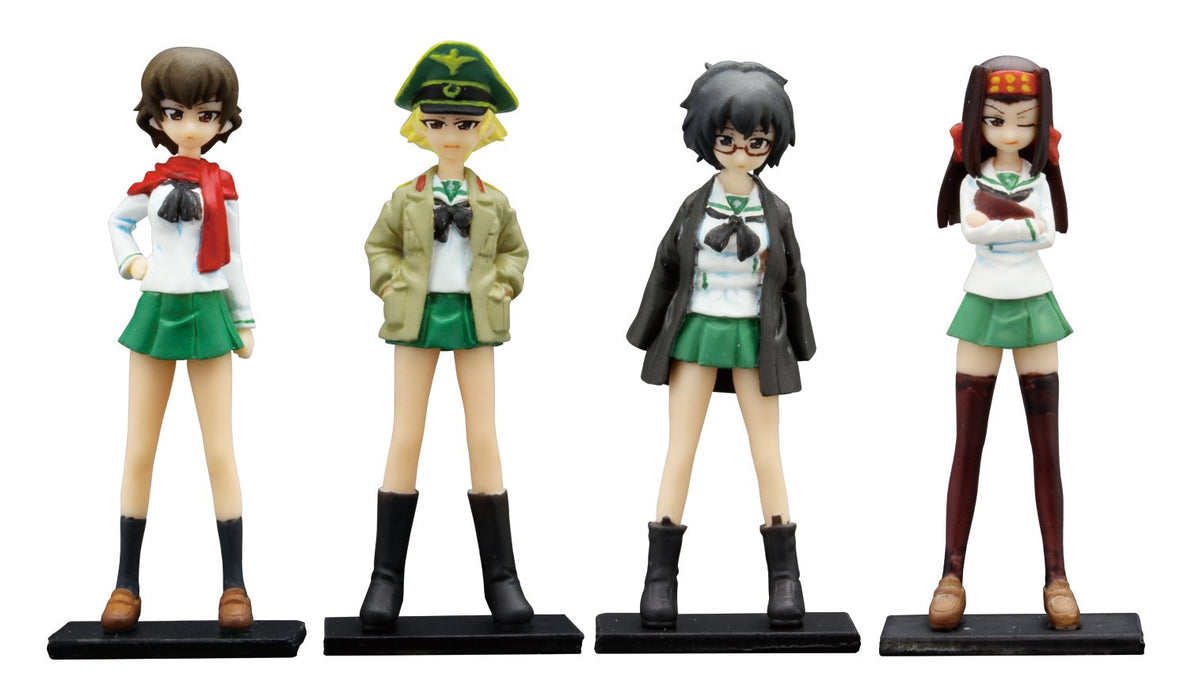 Platz 1/35 Girls und Panzer Kaba-san Team Figure Set GPF-6 Made in Japan NEW_1