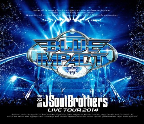 Sandaime J SOUL BROTHERS from EXILE TRIBE BLUE IMPACT [Blu-ray] RZXD-596334 NEW_1