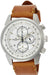 GRANDEUR PLUS Watch GRP001W1 Men's Brown Italian Leather Belt Band Chronograph_1