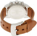 GRANDEUR PLUS Watch GRP001W1 Men's Brown Italian Leather Belt Band Chronograph_2