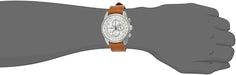 GRANDEUR PLUS Watch GRP001W1 Men's Brown Italian Leather Belt Band Chronograph_4