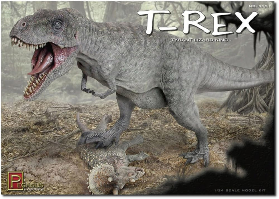 Pegasus Hobby 1/24 Tyrannosaurus REX Tyrant Lizard King Figure 20cm PG9551 NEW_1