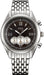 STAG Watch STG008S1 Brown Dial Men's Silver Stainless Steel Band Chronograph NEW_1