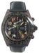 STAG Watch STG006B1 Men's Black Leather Band Stainless Steel Case Date Indicator_1