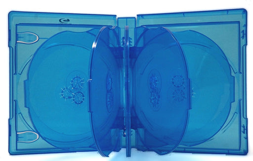 COMCOM Blu-ray case Up to 12 disc Holds with Blu-ray Logo Set of 2 ‎FN-BDT12 NEW_1