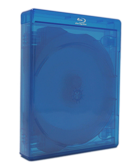 COMCOM Blu-ray case Up to 12 disc Holds with Blu-ray Logo Set of 2 ‎FN-BDT12 NEW_2
