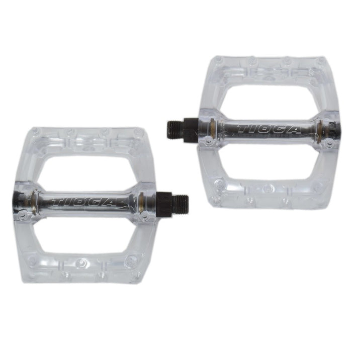 TIOGA SureFoot(R) Slim engineering plastic body clear Ball bearings 330g (Pair)_1