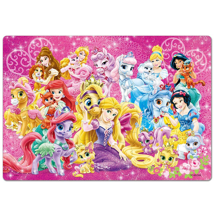 Tenyo Disney Princess and Royal Pets Child Jigsaw Puzzle 60 Pieces DC-60-084 NEW_2