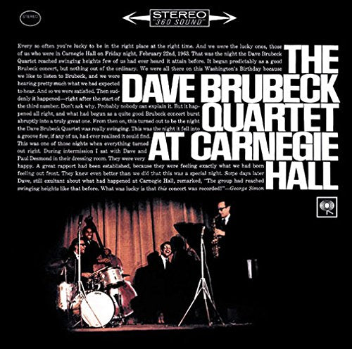 [CD] At Carnegie Hall Limited Edition The Dave Brubeck Quartet SICP-4186 NEW_1