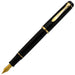 Pelikan fountain pen fine print (F) black Classic P200F 24K Gold Plate Nib NEW_2