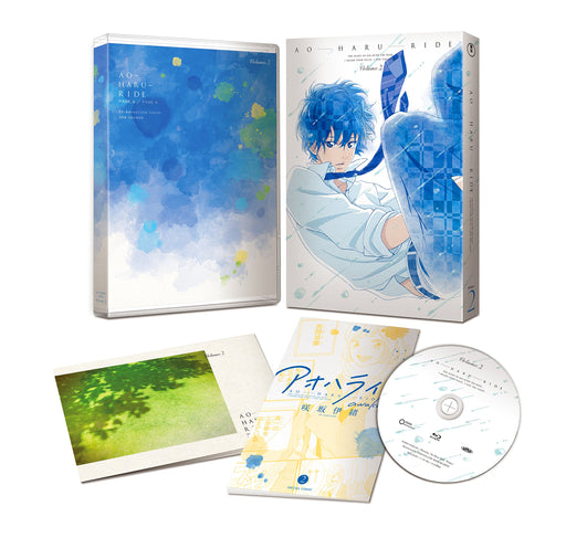 [DVD] BLUE SPRING RIDE AOHARIDE VOL.2 First Edition TDV-24562D Animation NEW_1