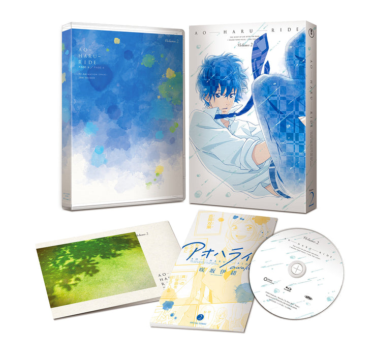 [DVD] BLUE SPRING RIDE AOHARIDE VOL.2 First Edition TDV-24562D Animation NEW_1