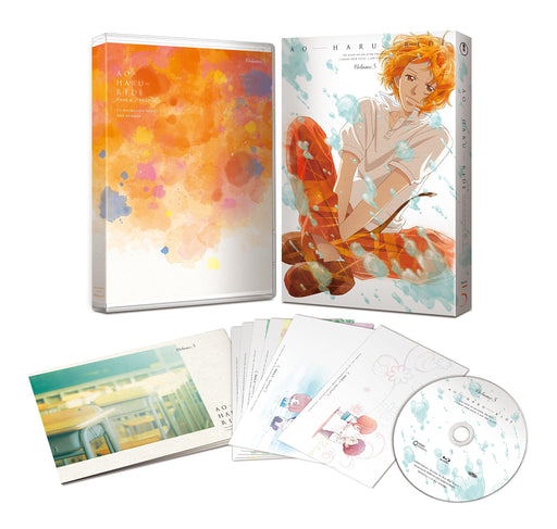 [DVD] BLUE SPRING RIDE AOHARIDE VOL.5 First Edition TDV-24565D Animation NEW_1