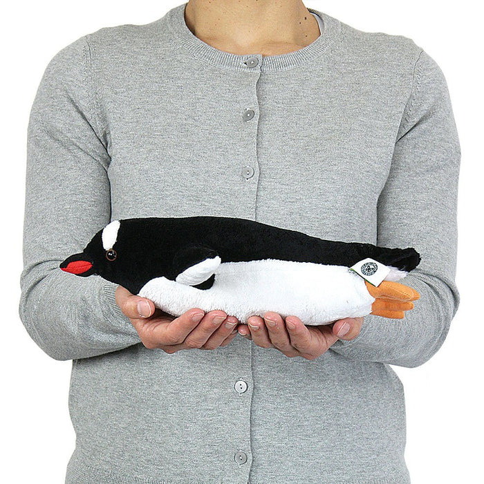 Plush Doll Gentoo penguin Swimming COLORATA Real Design Animal Doll Polyester_6