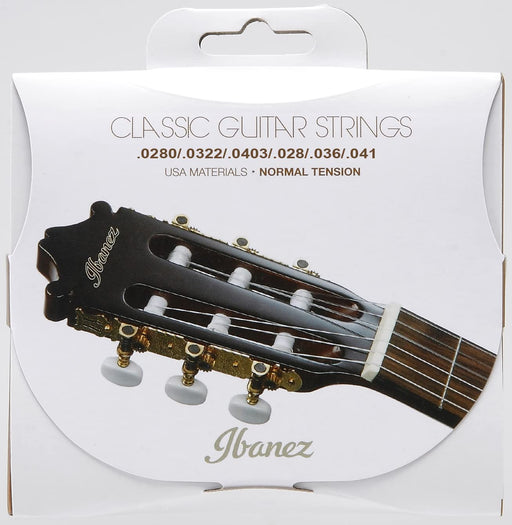 Ibanez Gut Guitar Strings Normal Tension ICLS6NT Claer Nylon&Silver Plated Wound_1