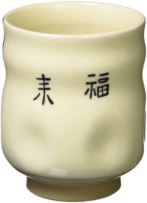 Kakuni Mino ware Sushi Tea Cup Okame 350ml Pottery W20260 Made in Japan NEW_2