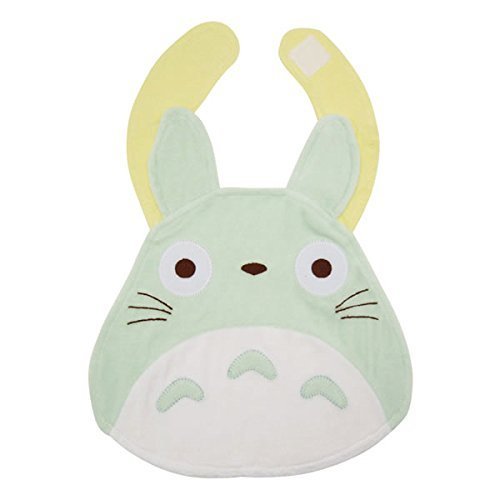Sunarrow My Neighbor Totoro Big Totoro Face BABY BIB GREEN K6434 Handwash Only_1